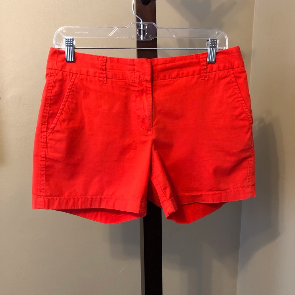 J. Crew Factory red 5” chino short (6)